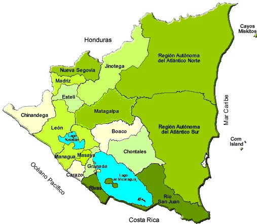 mapa provincias